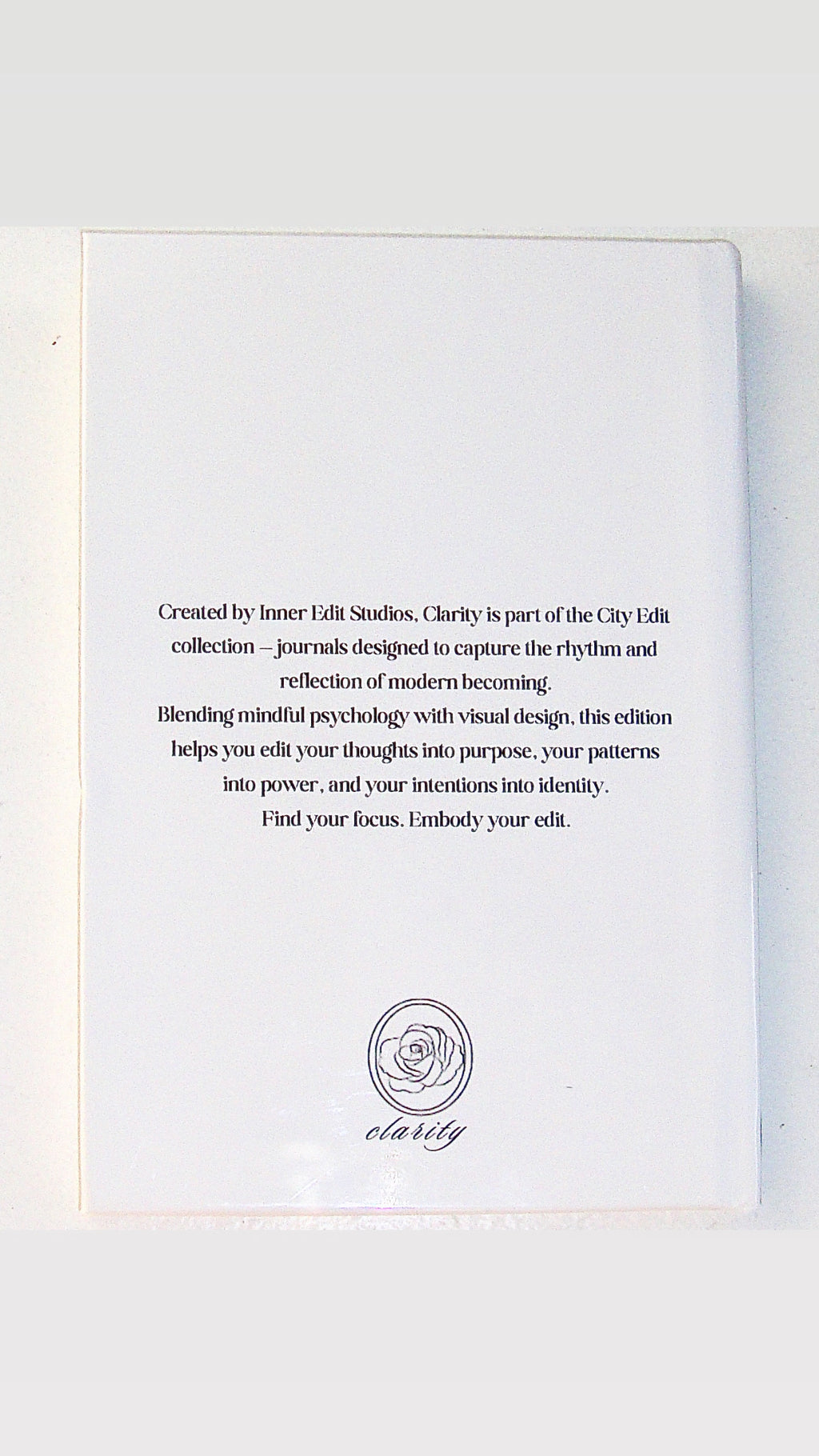 The Clarity Edit - Journal